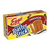 Kellogg's Eggo French Toaster Sticks Cinnamon 32 Sticks Left Picture